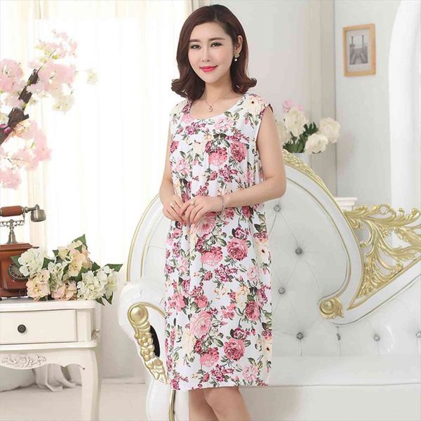 cotton night dress sleeveless women sleepwear nighties round neck nightgown plus size nightdress flower nightwear, Black;red
cotton night dress sleeveless women sleepwear nighties round neck nightgown plus size nightdress flower nightwear, Black;red