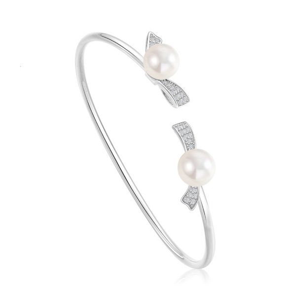baroque freshwater pearl bracelet 925 silver butterfly fashion diy empty support accessories, Black
baroque freshwater pearl bracelet 925 silver butterfly fashion diy empty support accessories, Black