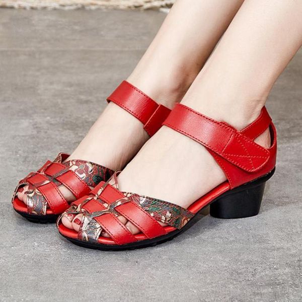 women sandals genuine leather ladies hook loop floral shoes 2021 summer retro print casual handmade platform, Black
women sandals genuine leather ladies hook loop floral shoes 2021 summer retro print casual handmade platform, Black