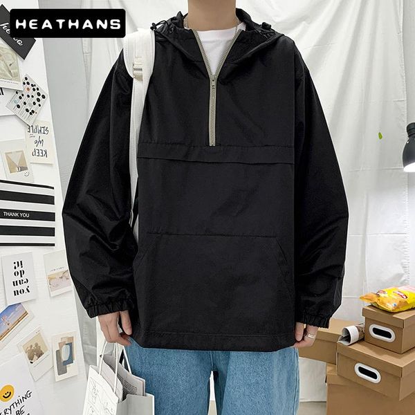 men's hoodies & sweatshirts hoodie jacket men women hip hop half zipper hooded sweatshirt clothing solid color kangaroo pocket fashion, Black
men's hoodies & sweatshirts hoodie jacket men women hip hop half zipper hooded sweatshirt clothing solid color kangaroo pocket fashion, Black