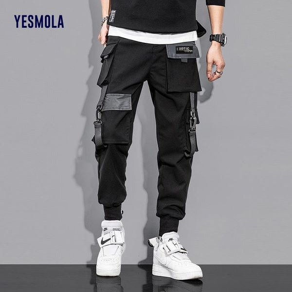 men's pants yesmola streetwear multi pockets sweatpants ins hip hop casual male track joggers trousers fashion harajuku men pant, Black
men's pants yesmola streetwear multi pockets sweatpants ins hip hop casual male track joggers trousers fashion harajuku men pant, Black