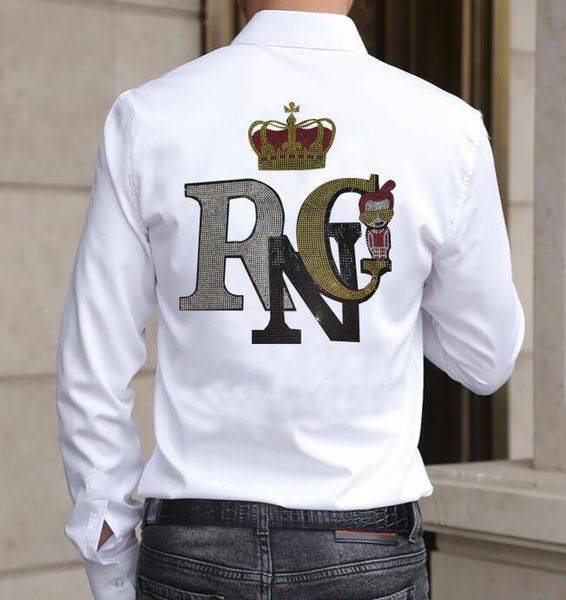 rhinestone summer fashion shirts thin asian size 2022 mens fashion drilling long sleeve, White;black
rhinestone summer fashion shirts thin asian size 2022 mens fashion drilling long sleeve, White;black