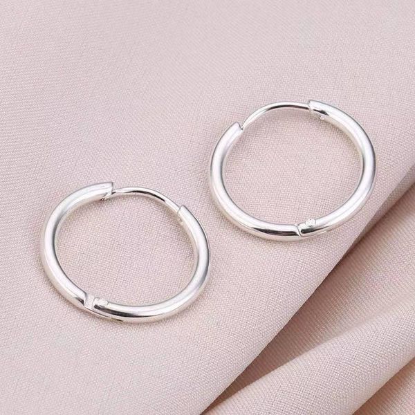 hoop & huggie small earrings for women thin silver color circle stainless steel men's earring ear bone buckle accessories jewelry kae16, Golden;silver
hoop & huggie small earrings for women thin silver color circle stainless steel men's earring ear bone buckle accessories jewelry kae16, Golden;silver