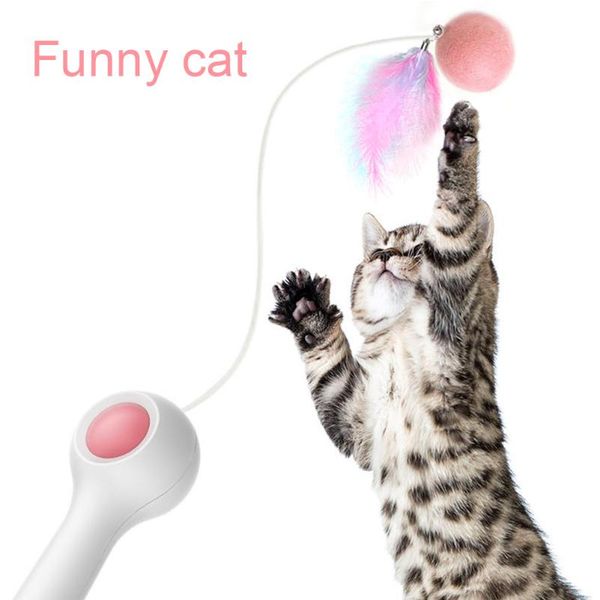 funny pet automatic catcher teaser rod cat hair ball sticks toys interactive plush toy bite grab sell
funny pet automatic catcher teaser rod cat hair ball sticks toys interactive plush toy bite grab sell
