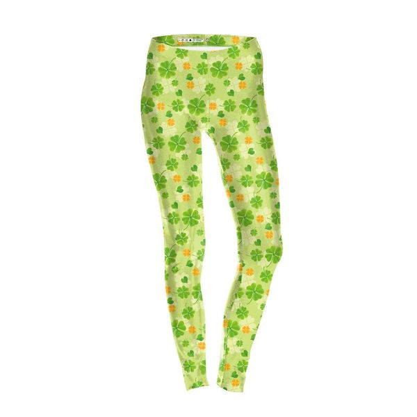 yoga outfits jigerjoger 2021 acid green clover digital printing outdoor ladies sports trousers tight compression women's leggings, White;red
yoga outfits jigerjoger 2021 acid green clover digital printing outdoor ladies sports trousers tight compression women's leggings, White;red