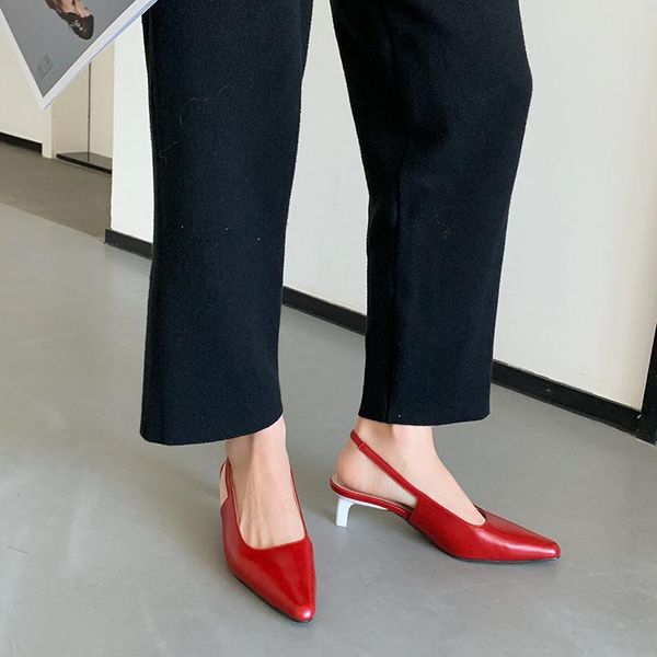 elegant women sandals fashion ladies pumps mixed color elastic band back strap dress shoes pointed toe, Black
elegant women sandals fashion ladies pumps mixed color elastic band back strap dress shoes pointed toe, Black