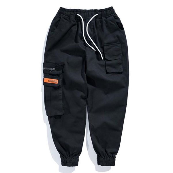 men's pants nice man jogger camouflage side pockets loose style sweatpants fashion high street casual 4 colors, Black
men's pants nice man jogger camouflage side pockets loose style sweatpants fashion high street casual 4 colors, Black