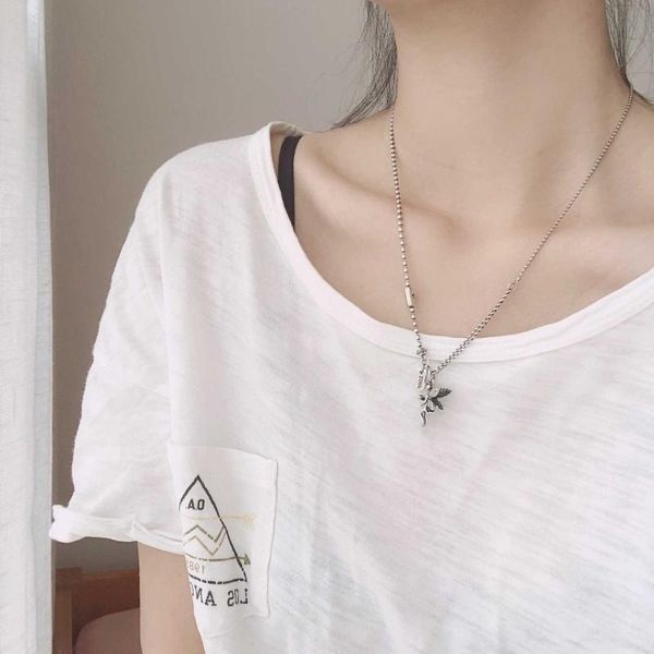 chains fmily vintage little angel 925 sterling silver necklace european and american exaggerated elf jewelry gifts for girlfriend
chains fmily vintage little angel 925 sterling silver necklace european and american exaggerated elf jewelry gifts for girlfriend