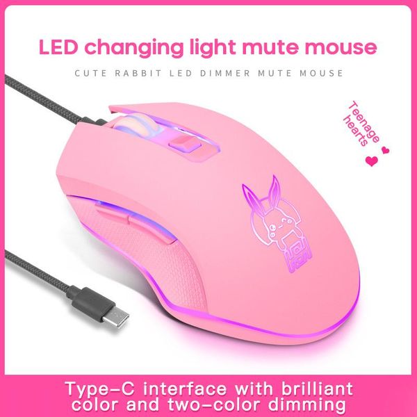 sobebetter usb wired mouse type-c optical adjustable 2400dpi colorful glowing gaming pink cute kaqiu mice
sobebetter usb wired mouse type-c optical adjustable 2400dpi colorful glowing gaming pink cute kaqiu mice