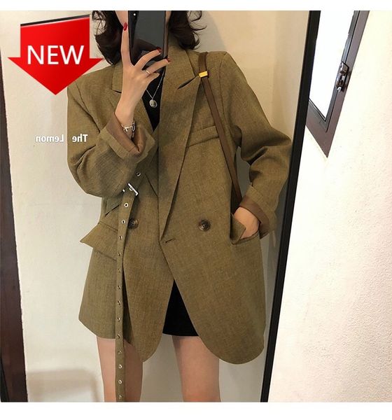 suits women's coats outerwear autumn only breasted blazers full sleeve, White;black
suits women's coats outerwear autumn only breasted blazers full sleeve, White;black