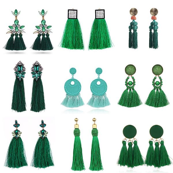 dangle & chandelier 10 styles green tassel earrings collection for women geometric rhinestone aretes de mujer modernos 2021 et1262, Silver
dangle & chandelier 10 styles green tassel earrings collection for women geometric rhinestone aretes de mujer modernos 2021 et1262, Silver
