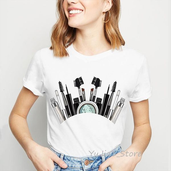 makeup brush print black womens t shirts white vintage hipster summer female woman kawaii clothes tees chemise femme
makeup brush print black womens t shirts white vintage hipster summer female woman kawaii clothes tees chemise femme