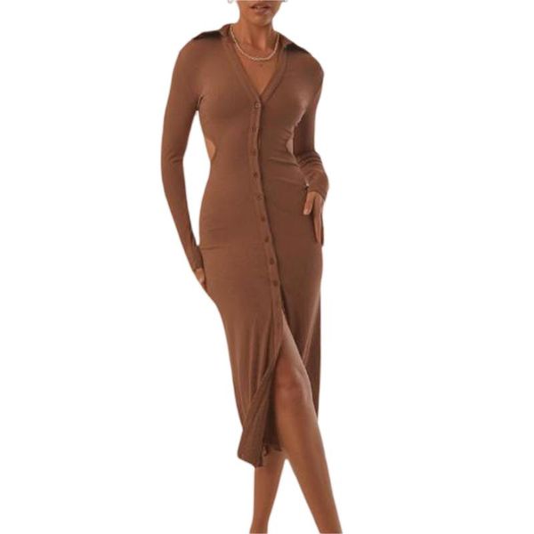 casual dresses women solid color hollow-out dress, long sleeve deep v-neck front split dress for spring, fall, Black;gray
casual dresses women solid color hollow-out dress, long sleeve deep v-neck front split dress for spring, fall, Black;gray