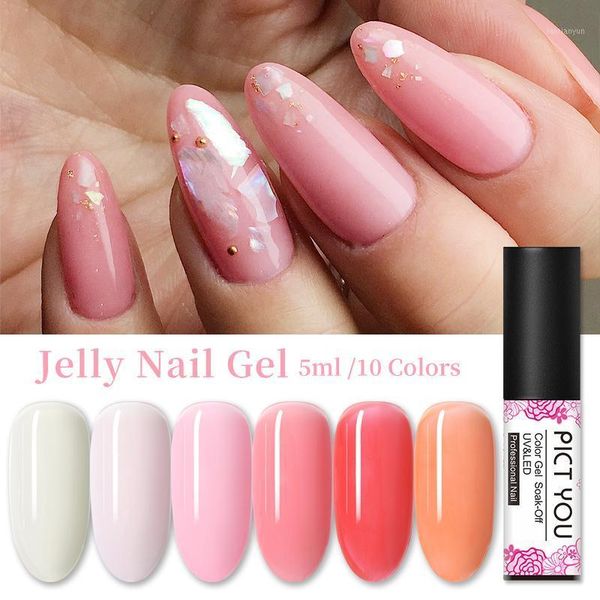 bottle 5ml colorful jelly gel polish bling sequins semi-transparent pink white soak off nail uv varnish1
bottle 5ml colorful jelly gel polish bling sequins semi-transparent pink white soak off nail uv varnish1