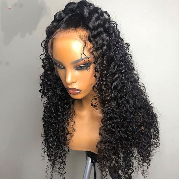 lace front wig for fashion women 180 density soft curly black babyhair preplucked glueless daily cosplay wear 26 inch long high temperature, Black;brown
lace front wig for fashion women 180 density soft curly black babyhair preplucked glueless daily cosplay wear 26 inch long high temperature, Black;brown