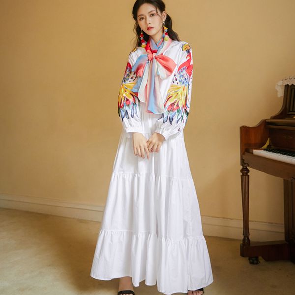2021 fashion v neck floral print bohemia dress autumn ethnic woman long sleeve elegant temperament maxi dresses, White;black
2021 fashion v neck floral print bohemia dress autumn ethnic woman long sleeve elegant temperament maxi dresses, White;black