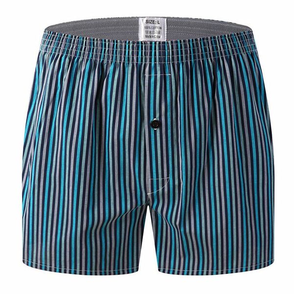 underpants mens underwear boxers casual cotton stripe loose long man comfortable sleep homewear panties for men, Black;white
underpants mens underwear boxers casual cotton stripe loose long man comfortable sleep homewear panties for men, Black;white