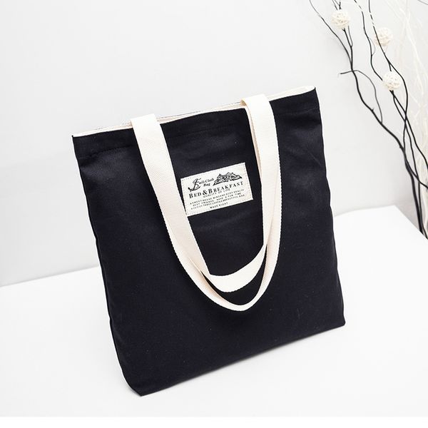 2021 female fashion simple leisure the new canvas women shoulder bag handbag ladies black totes shopping bag l003
2021 female fashion simple leisure the new canvas women shoulder bag handbag ladies black totes shopping bag l003
