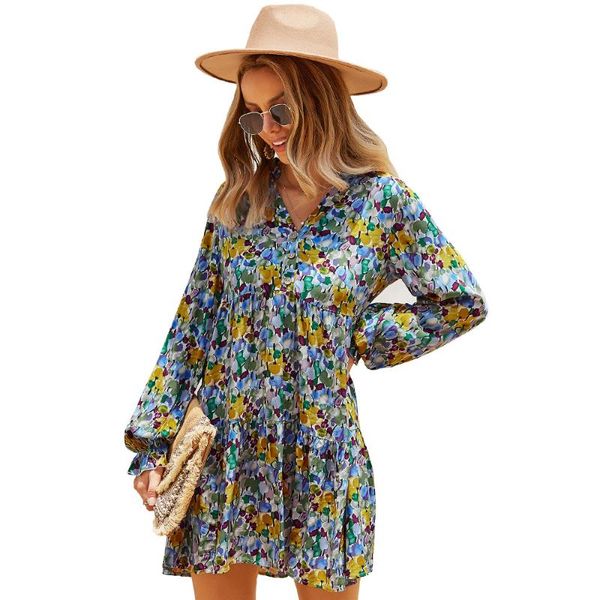 casual dresses donsignet fashion women's dress leisure v-neck pullover printing button loose lotus leaf long sleeve, Black;gray
casual dresses donsignet fashion women's dress leisure v-neck pullover printing button loose lotus leaf long sleeve, Black;gray