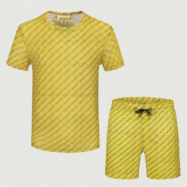 2022 men's tracksuits set fashion jogging suits for men luxury clothes summer running wear t-shirt short-sleeved sports two-piece brand, Gray
2022 men's tracksuits set fashion jogging suits for men luxury clothes summer running wear t-shirt short-sleeved sports two-piece brand, Gray