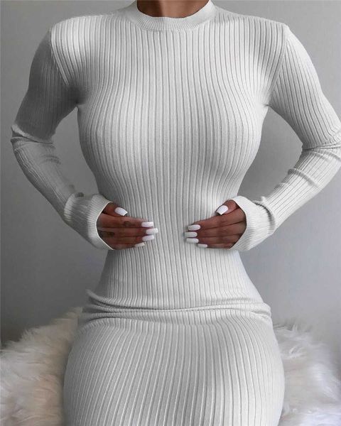 chronstylewomen dress fall autumn knitted long sleeve warm dresses backless turtleneck lace-up solid color pencil vestidos y0603, Black;gray
chronstylewomen dress fall autumn knitted long sleeve warm dresses backless turtleneck lace-up solid color pencil vestidos y0603, Black;gray