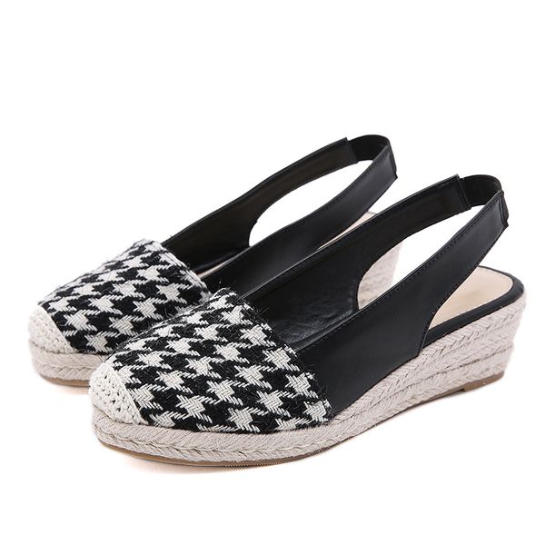 womens sandals wedges heels hemp platform shoes canvas woman fashion female summer footwear female 2021 casual ladies sandales, Black
womens sandals wedges heels hemp platform shoes canvas woman fashion female summer footwear female 2021 casual ladies sandales, Black