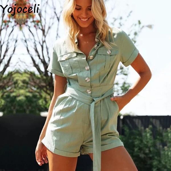 women's jumpsuits & rompers yojoceli elegant pockets cotton beach playsuit women cool short jumpsuit romper daily chic button overalls, Black;white
women's jumpsuits & rompers yojoceli elegant pockets cotton beach playsuit women cool short jumpsuit romper daily chic button overalls, Black;white