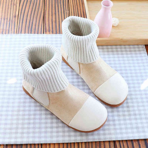 boots autumn winter literary short fashion flat bottom wool single wild warm and comfortable martin boots, Black
boots autumn winter literary short fashion flat bottom wool single wild warm and comfortable martin boots, Black