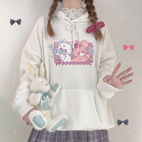 japane preppy style sweet girl hoodie autumn ulzzang harajuku cute cartoon print loose korean oversize hooded sweatshirt women's hoodie, Black
japane preppy style sweet girl hoodie autumn ulzzang harajuku cute cartoon print loose korean oversize hooded sweatshirt women's hoodie, Black