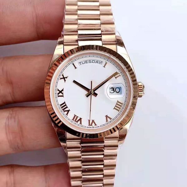 ew factory 36mm mens watch 3255 automatic movement rosegold stainless steel strap sapphire glass male wristwatch, Slivery;brown
ew factory 36mm mens watch 3255 automatic movement rosegold stainless steel strap sapphire glass male wristwatch, Slivery;brown