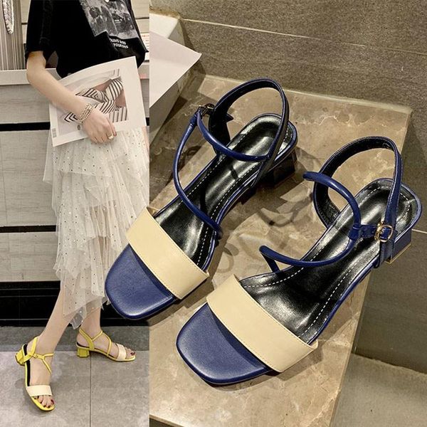 summer sandals women shoes buckle strap mid heels square toe pu leather open beach female sandal ladies sandalias 2021, Black
summer sandals women shoes buckle strap mid heels square toe pu leather open beach female sandal ladies sandalias 2021, Black