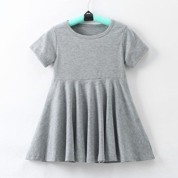 40# toddler kids baby girls casual dresses solid color short sleeve a line swing asymmetrical hem dress children's clothing girl's, Red;yellow
40# toddler kids baby girls casual dresses solid color short sleeve a line swing asymmetrical hem dress children's clothing girl's, Red;yellow