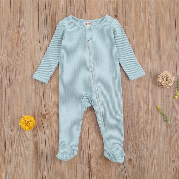 baby spring autumn clothing newborn infant baby boy girls zipper solid color long sleeve romper knitted ribbed jumpsuits outfits, Blue
baby spring autumn clothing newborn infant baby boy girls zipper solid color long sleeve romper knitted ribbed jumpsuits outfits, Blue