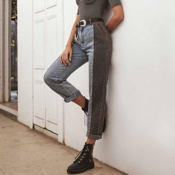 women's jeans jean woman mom stitching denim pants boyfriend for women with high waist push up large size ladies 2021, Blue
women's jeans jean woman mom stitching denim pants boyfriend for women with high waist push up large size ladies 2021, Blue