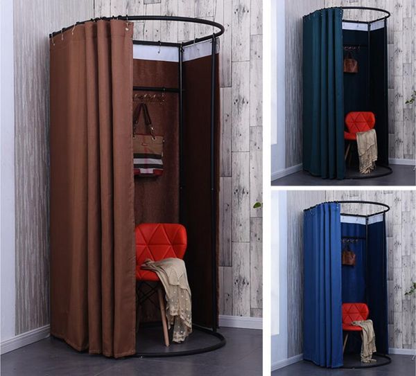 hangers & racks temporary mobile fitting room, portable foldable simple dressing room display rack door curtain
hangers & racks temporary mobile fitting room, portable foldable simple dressing room display rack door curtain