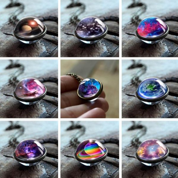 personality fashion double side glass ball necklaces earth planet pattern jewelry galaxy astronomy pendant necklace for men, Silver
personality fashion double side glass ball necklaces earth planet pattern jewelry galaxy astronomy pendant necklace for men, Silver