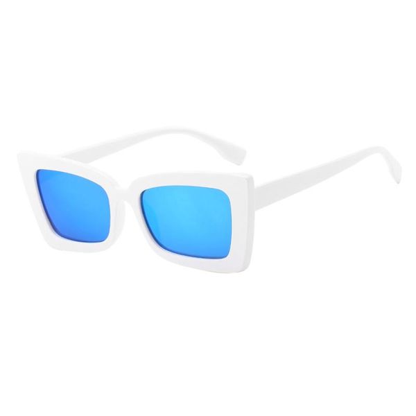 vintage small outdoor travel blue sunglasses women brand designer square sun glasses shades female uv400, White;black
vintage small outdoor travel blue sunglasses women brand designer square sun glasses shades female uv400, White;black