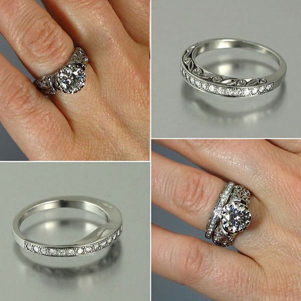 mens and womens ring 2021 set classic carved silver plated lady's pair baroque pattern hollow out, Golden;silver
mens and womens ring 2021 set classic carved silver plated lady's pair baroque pattern hollow out, Golden;silver