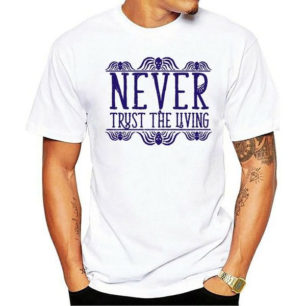 men's t-shirts beetlejuice nunca trust the living camiseta cotton customize tee shirt, White;black
men's t-shirts beetlejuice nunca trust the living camiseta cotton customize tee shirt, White;black