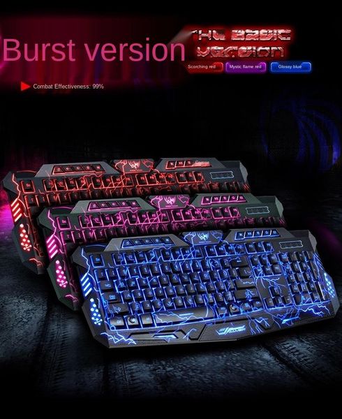 burst-crack manipulator feeling luminous keyboard usb computer game backlit pc keyboards
burst-crack manipulator feeling luminous keyboard usb computer game backlit pc keyboards