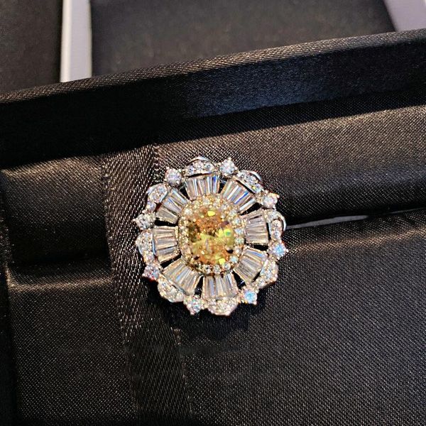 cluster rings retro citrine flower 925 sterling silver charm exaggerated yellow zircon for women wedding engagement jewelry, Golden;silver
cluster rings retro citrine flower 925 sterling silver charm exaggerated yellow zircon for women wedding engagement jewelry, Golden;silver