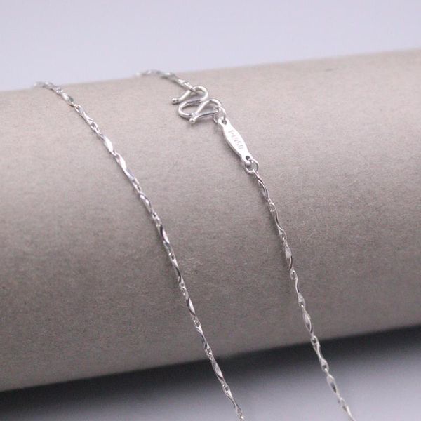 chains real platinum 950 necklace women's female 0.9mmw ingots chain 18inch neckalce pt950 jewelry, Silver
chains real platinum 950 necklace women's female 0.9mmw ingots chain 18inch neckalce pt950 jewelry, Silver