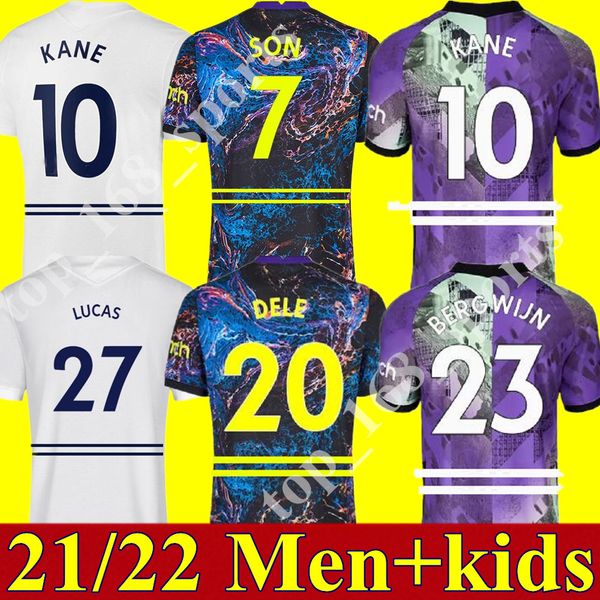 21 22 men + kids kit kane son dele bale soccer jersey home away 3rd hojbjerg bergwijn spurs lo celso 2021 2022 lucas football shirts uniform, Black;yellow
21 22 men + kids kit kane son dele bale soccer jersey home away 3rd hojbjerg bergwijn spurs lo celso 2021 2022 lucas football shirts uniform, Black;yellow