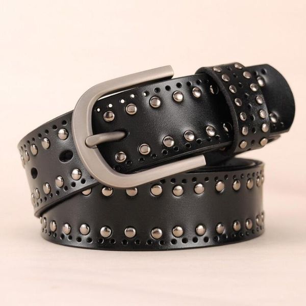 belts genuine leather women hollow out rivet belt girls punk style designer female jeans waistband strap xks163, Black;brown
belts genuine leather women hollow out rivet belt girls punk style designer female jeans waistband strap xks163, Black;brown