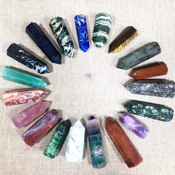 decorative objects & figurines 1pc natural stones crystal point wand amethyst rose quartz healing stone energy ore mineral crafts home decor
decorative objects & figurines 1pc natural stones crystal point wand amethyst rose quartz healing stone energy ore mineral crafts home decor