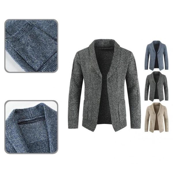 men's sweaters handsome stylish business winter sweater coat all match thick for work, White;black
men's sweaters handsome stylish business winter sweater coat all match thick for work, White;black