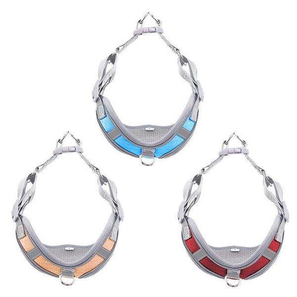 dog collars & leashes pet harness small and medium hand holding rope vest-style anti breaking loose reflective breathable chest back suit
dog collars & leashes pet harness small and medium hand holding rope vest-style anti breaking loose reflective breathable chest back suit