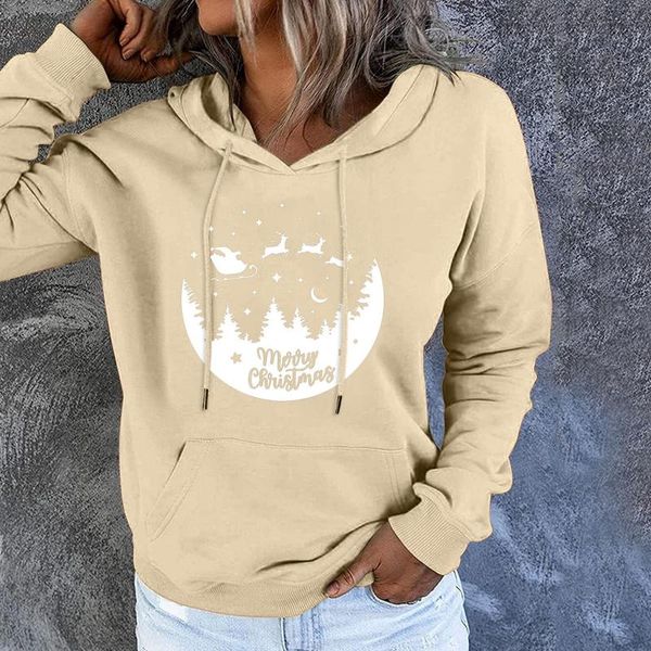 women's hoodies & sweatshirts harajuku for fashion pullover leisure christmas party printed loose long sleeve pocket hooded top, Black
women's hoodies & sweatshirts harajuku for fashion pullover leisure christmas party printed loose long sleeve pocket hooded top, Black