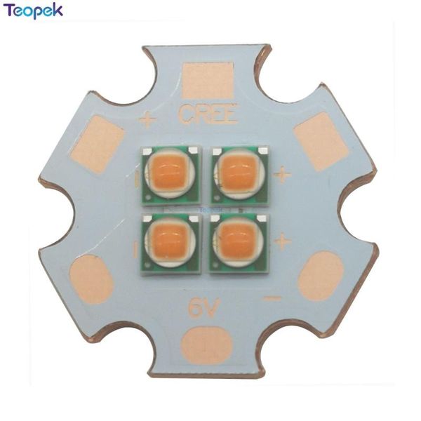 light beads 2pcs epileds 3535 4 chips full spectrum 18w high power led emitter 380nm - 840nm 3v / 6v 12v 20mm copper pcb
light beads 2pcs epileds 3535 4 chips full spectrum 18w high power led emitter 380nm - 840nm 3v / 6v 12v 20mm copper pcb