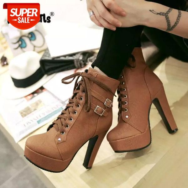 plus size ankle boots for women platform high heels female lace up shoes woman buckle short boot casual ladies footwear dropship #rx9k, Black
plus size ankle boots for women platform high heels female lace up shoes woman buckle short boot casual ladies footwear dropship #rx9k, Black